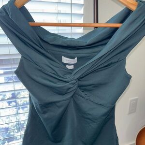 Aritzia Contour Deep Teal Top